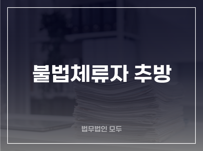 불법체류자 추방, 여권발급거부 해결방법